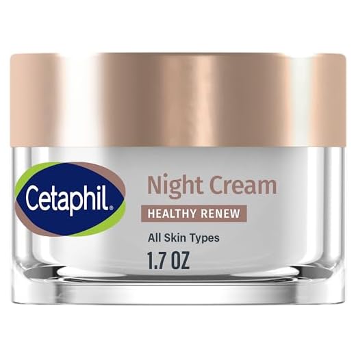 Cetaphil Healthy Renew Night Face Cream, Anti-Wrinkle, Peptides, 1.7oz