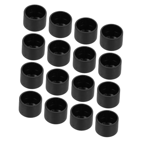Gogogmee 16pcs Foosball Safety End Caps Set Rubber Foosball Pole Covers for Football Table Accessories