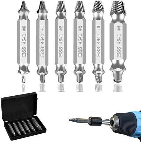 Behone Spiral-Ausdreher Set - 5-teilig Für Festsitzende Schrauben & Bolzen