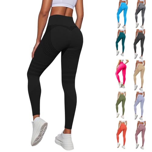 Leggins Anticelulitico Mujer, 3D Anticelulitis Leggins Mujer Push Up,Fit Celulitis Compresión Leggings, Mallas Deporte Adelgazante Anti Cellulite Leggings