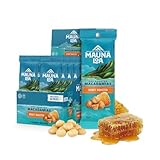 Mauna Loa Honey Roasted Macadamia Nuts, 12 Pack of 1 oz Single Serve Snack Bags, Gluten Free, Sweet & Crunchy Snack