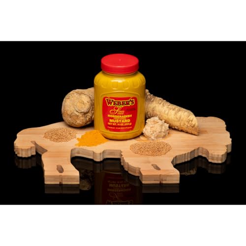 Weber's Buffalo's Own Brand Original Horseradish Mustard 16 ounce
