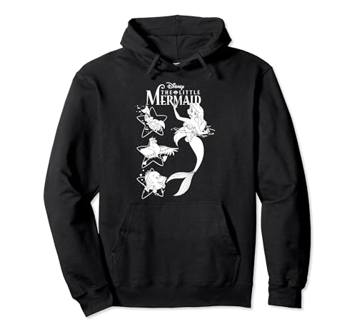 Sweat à capuche Ariel Disney avec les étoiles de mer pour fille