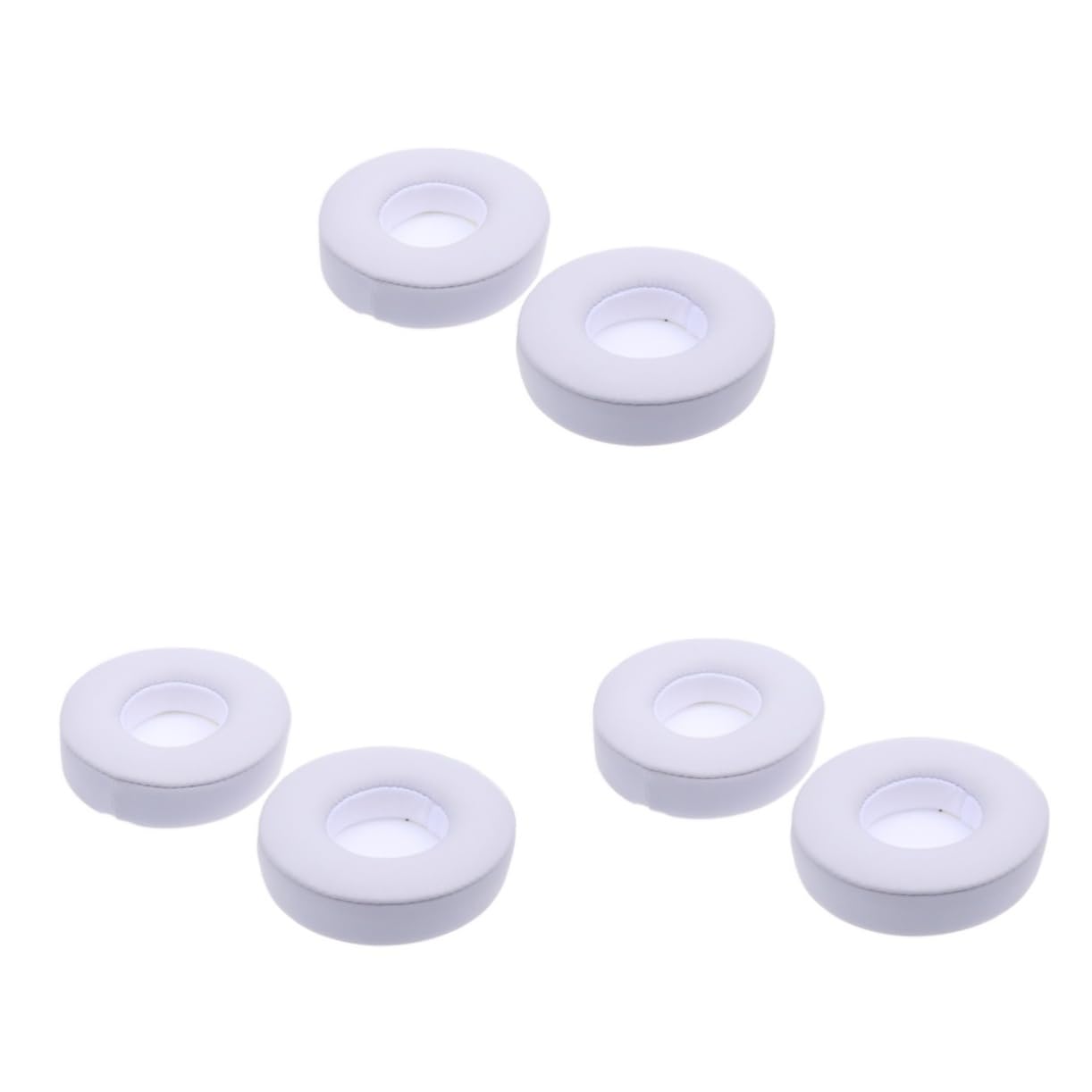 Gatuida 6pezzi Sostitutivi Per Cuffie Coperture Compatibili Earpads Morbidi Comodi e Isolanti Per Piacevole Colore