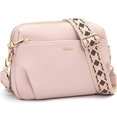 Image of Crossbody Bag for Women Vegan Leather Handbag Purse Anti Theft RFID