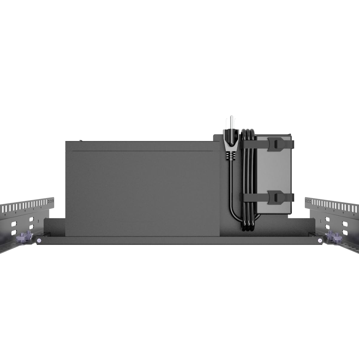 Mini-Rack-Montage-Set für SonicWall Firewall TZ570 TZ670 oder ähnliche Geräte - 1U aufklappbares Server-Rackregal in einem 48,3 cm (19 Zoll) Rack (RM-SON670)