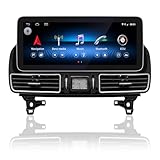 ZBARK Android 13 12.3' Blue Anti glared HD Touch Display Screen 4GB RAM 64GB ROM Support Carplay Android Auto Mirror Link for Mercedes Benz GLE GLS Class NTG5.0 from 2016 to 2019 Car Radio Screen