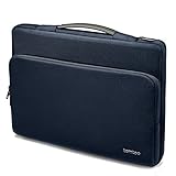 [Innovative neue recycelte Stoffe] Diese Laptop Aktentasche besteht aus 100% recycelten Stoffen, die aus gebrauchte Flaschen, Beuteln und Kaffeepackungen hergestellt werden. Wir sind bestrebt, tägliche Schutzlösungen für Ihr digitales Gerät bereitzustellen, und gleichzeitig die Umweltverschmutzung zu verringern, indem wir den Plastikmüll in unsere Produkte für den täglichen Gebrauch umwandeln.