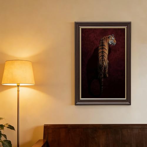 Impression sur toile de tigre du Bengale 40,6 x 61 cm