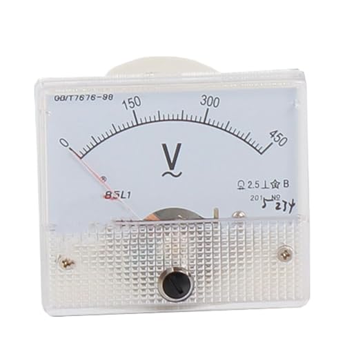 Voltmètre analogique 85L1 AC 450V pour éviter les surcharges de tension réseau