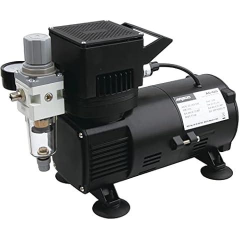 Airgoo Luxury Airbrush Compressor AG-420 with Superpower Cooling Fan for Airbrush Spraying Cover