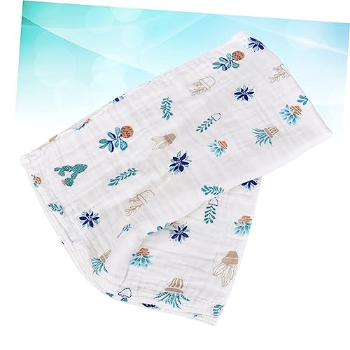 ibasenice Peuter Badhanddoeken Babybadhanddoeken Peuter Slapen Zak Pasgeboren Inbakeren Dekens Pasgeboren Slapen Hoofd Wrap Baby Inbakeren Zak Baby Gaas Inbakeren Dekens Baby Badhanddoek - Afbeelding 4