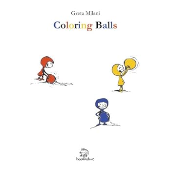 Hardcover Coloring Balls Book