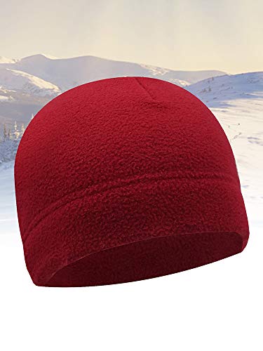Chapéu de inverno, Andoer Homens Mulheres Chapéu de Inverno Polar Fleece Quente Grosso à Prova de Ve
