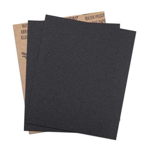 Papier abrasif imperméable pour rénover la carrosserie et polir les meubles en bois