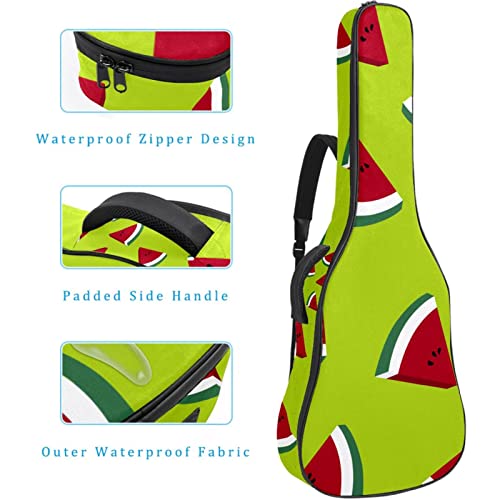 Housse étanche pour guitare acoustique avec double bandoulière et poche Motif mariage, Multicolore 09, 42.9×16.9×4.7 in… - Les Beatles, Paul McCartney, John Lennon, RIngo Starr, George Harrison Housse étanche pour guitare acoustique avec double bandoulière et poche Motif mariage, Multicolore 09, 42.9x16.9x4.7 in… – Image 5