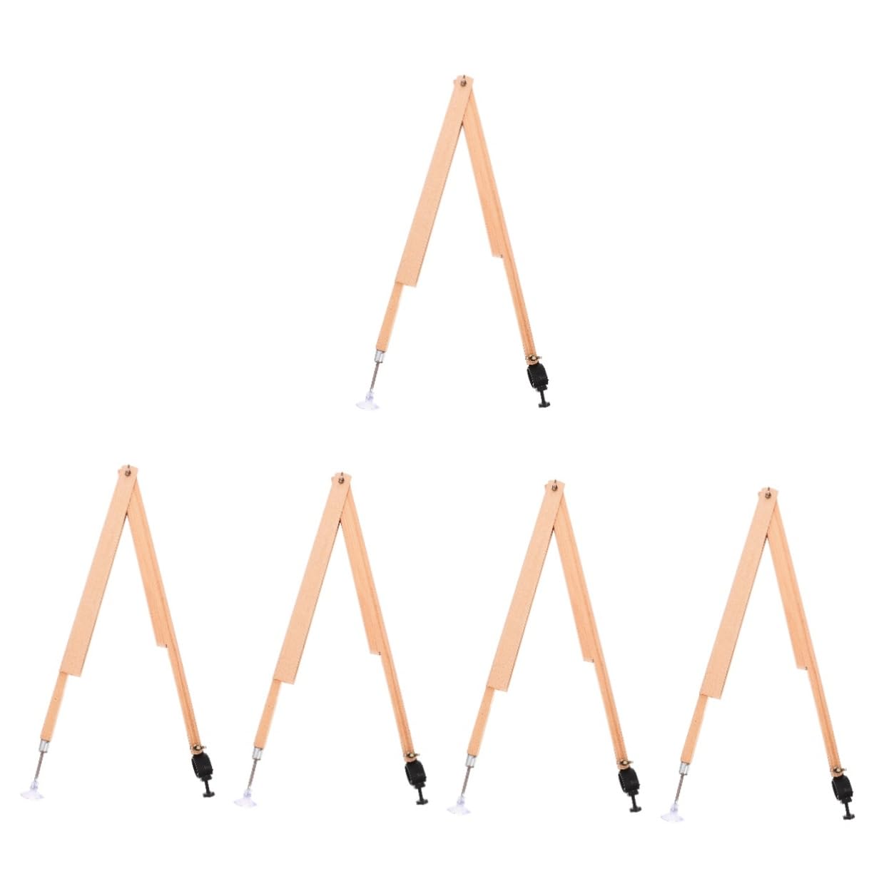 ARTIBETTER Lot De 5 Compas De Dessin Outil Pédagogique Pour Enseignants Grand Compas D'Enseignement Des Mathématiques Compas De Charpentier Pour Le Dessin Compas De Marquage
