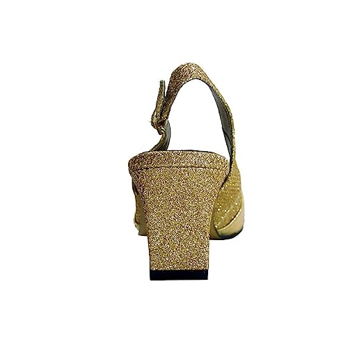 Floral Velma Women's Wide Width Dress Slingback Pumps with Bow4