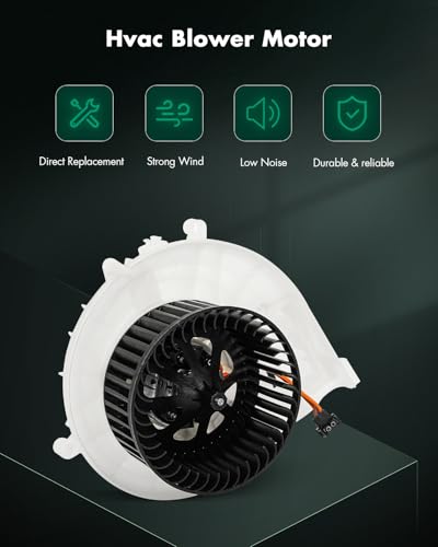 Image of SCITOO HVAC Heater Blower Motor Fit For Mercedes-Benz Model - For SLK280 2006-2008,For SLK300 2009-2011,For SLK350 2005-2011,For SLK55 AMG 2005-2010 Replacement For # 715247 Blower Fan