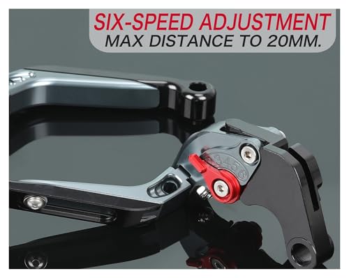 Palanca de freno R3 y embrague ajustable para motocicleta Yamaha YZF-R3 de 2015 a 2024 5