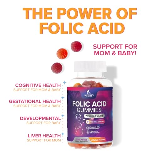 Nature's Nutrition Folic Acid Gummies