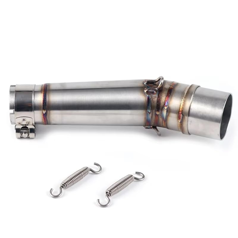 Tuyau de silencieux d'échappement de moto NC700 et NC750 avec tube intermédiaire sans lacet