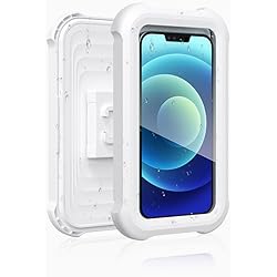 Soporte Movil Ducha EightSpace Soporte para teléfono móvil para ducha, soporte de pared para teléfono móvil, giratorio 480°, impermeable y antiniebla, de alta definición, pantalla táctil, adecuado para smartphones de