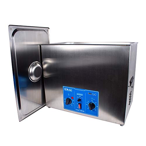 Emag EM-280HC - Limpiador por ultrasonidos (1000 W, 28 L, con calefacción)