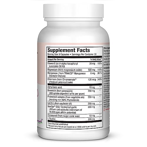 Maxi Health Ch Control - With Vitamin E And Magnesium - 90 Capsules - Kosher #TOP2