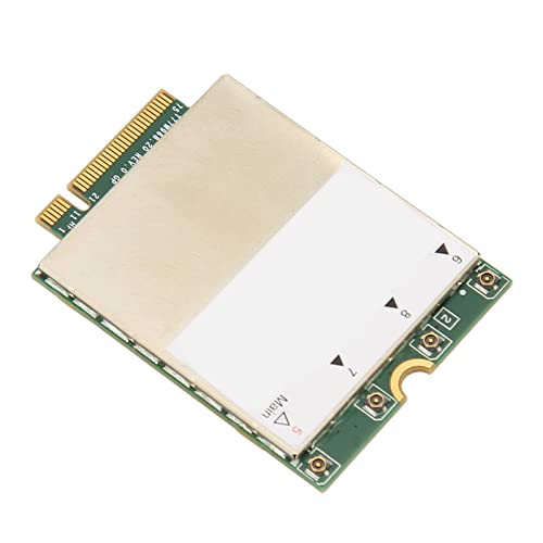 KIMISS Tarjeta de Red 4G WWAN para Computadora Portátil   Módulo DW5821 M.2 con Soporte ESIM para Europa y América   Recepción LTE Estable
