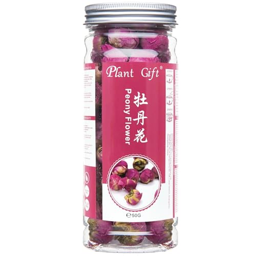Flores secas naturales de Peonía Paeonia lactiflora 50g miniatura 3