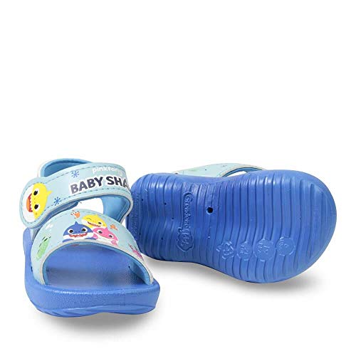 Baby Shark Papete Sandalia Infantil Velcro Dance Tubarao