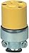 Eaton 2229 20 Amp 250V 6-20 Commercial Grade Vinyl Armored Connector