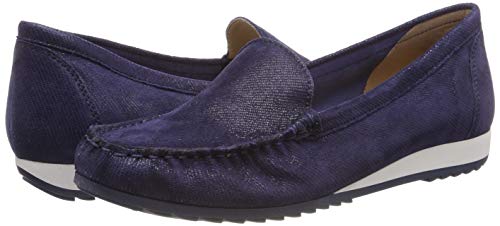 CAPRICE Inoxy, Mocassini Donna, Blu (Blue Jeans