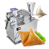 Wtecom Commercial Dumpling Machine,Samosa Empanada Maker Press -Standard comes with 1 Samosa Mold,48 Shapes Optionally,5000 Pcs/H,Thickness Adjust,Auto Powder Spread (dumpling machine)