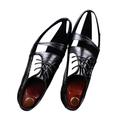 Men's Leather Shoes Business Shoes Korean Style Men's Shoes Large Size Pointed Toe Casual Shoes Oxfords(8)3