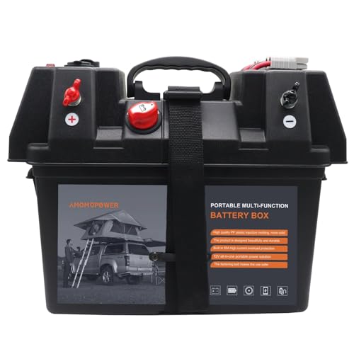 Boîtier de batterie multifonction pour éviter les pannes en camping - 2