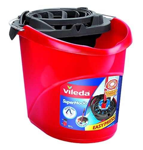 Vileda SuperMocio Eimer mit Powerpresse zum optimalen Auswringen
