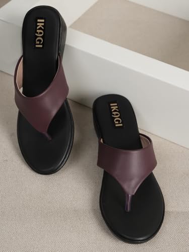 Image of IKAGI Casual & Formal slippers | Stylish chappal for women | Comfortable & Stylish Wedges sandals for women & Girls