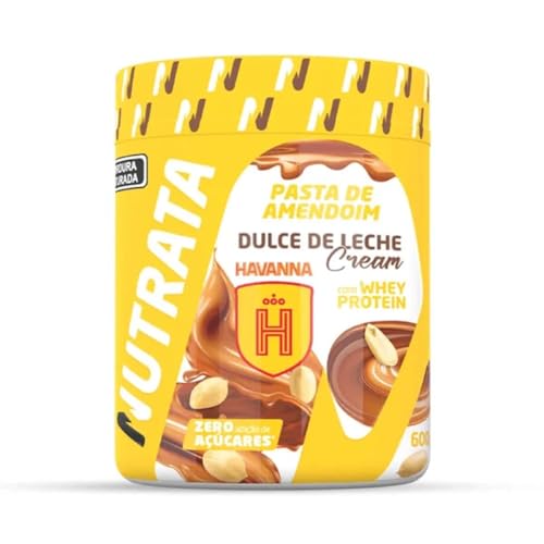 Pasta de Amendoim com Whey - 600g Dulce de Leche Cream - Nutrata