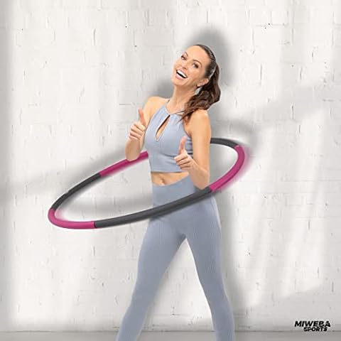 Miweba Sports Hula Hoop Reifen 0.8 kg Cover