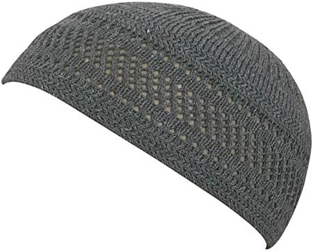 Breathable Cotton Stretchy Skull Cap Kufi Hats for Men in Cool Designs | Helmet Liner | Muslim Ramadan Gifts Eid Gifts