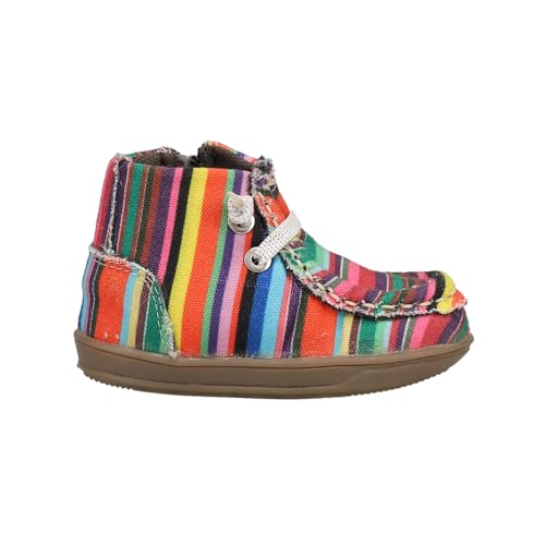ROPER Footwear 09-016 788-3359 Infant Cowbabies Tommie Serape Casual Shoe Multi 3