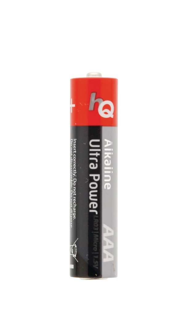 HQ Alkaline Battery AAA Pack of 2 in Shrink Wrap HQLR03/2SP