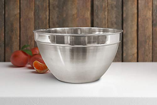 Vaso de acero inoxidable pulido 5 QT miniatura 4