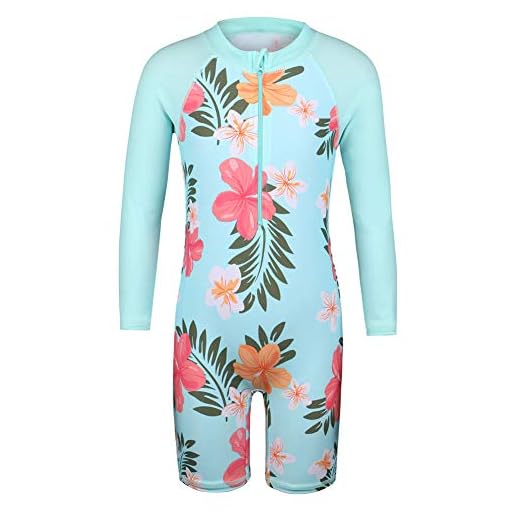 Harry Bear Mädchen Einhorn Zweiteiliger Badeanzug Violett 122 3 ZNYUNE Mädchen Einteiler Langarm Badeanzug Stoffdruck Kinder Schwimmanzug 337 CyanFlower 128/134