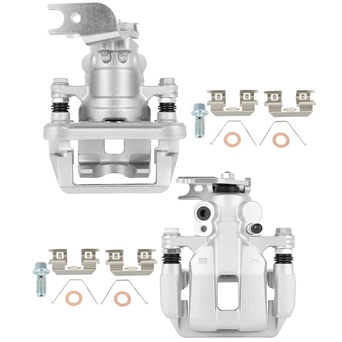 Image of SCITOO - Rear Disc Brake Calipers Assembly with Bracket For Honda For Accord 2013 2014 2015 2016 2017 19B7097 19B7096