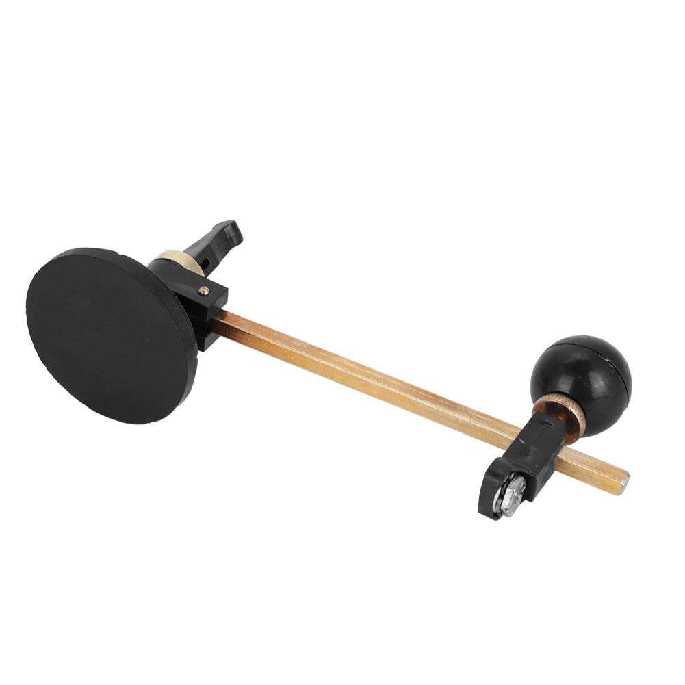 Taglierina per bussole in vetro, taglierina per vetro Taglierina circolare con 6 bussole per taglio con cerchio a ventosa per tagliavetri professionali(30cm)
