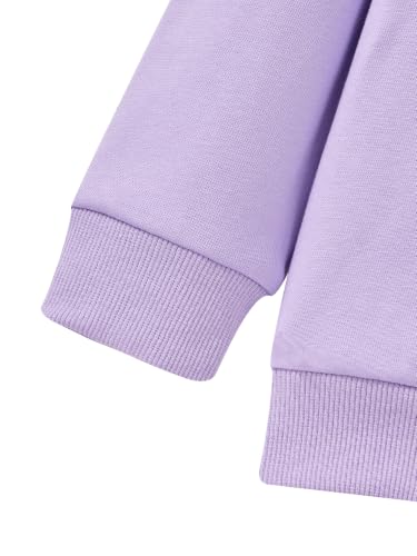 Image of RETSUGO Toddler Girls 2 Piece Outfits Long Sleeve Sweatshirt Leggings Pants Fall Winter Casual Clothes Sets 3‑8 Years