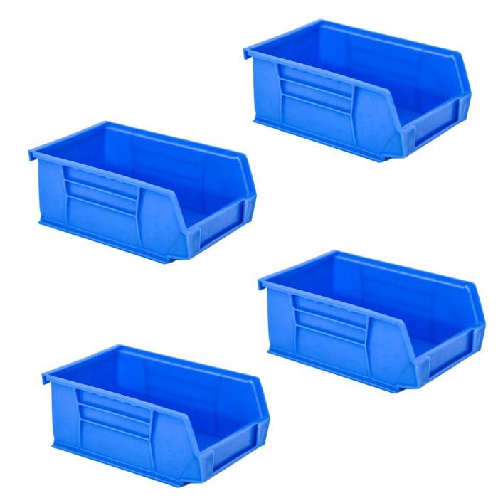 Organizadores para tienda, DrawerEasy, MXDWX-022, 4Pzas, 2Kg, Azul, 11.5X7.6X18.5cm, Base x Altura x Ancho, Polietileno.